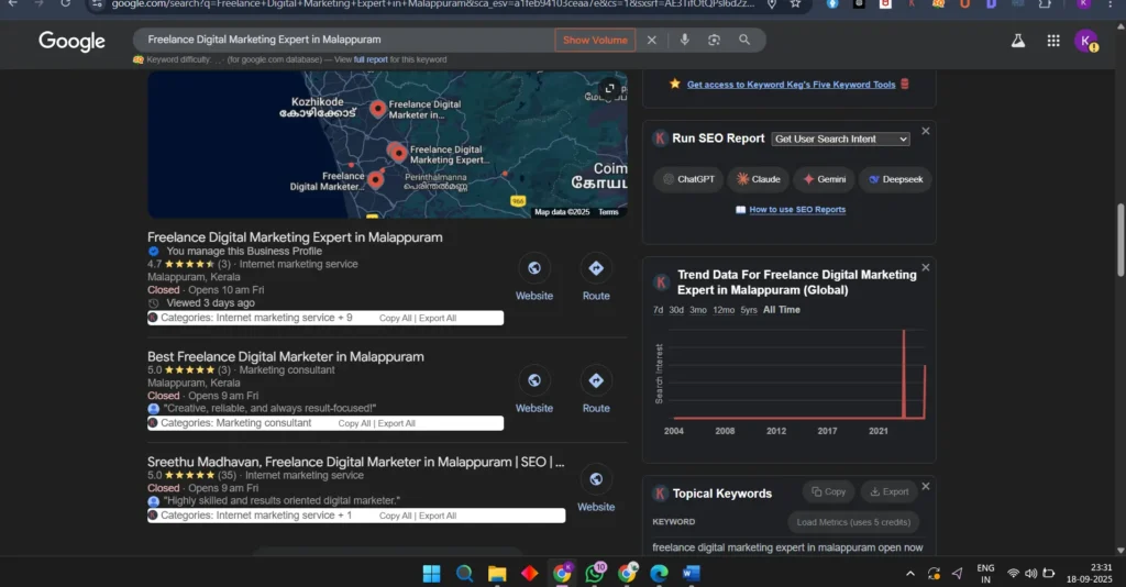 Web developer and SEO Specialist